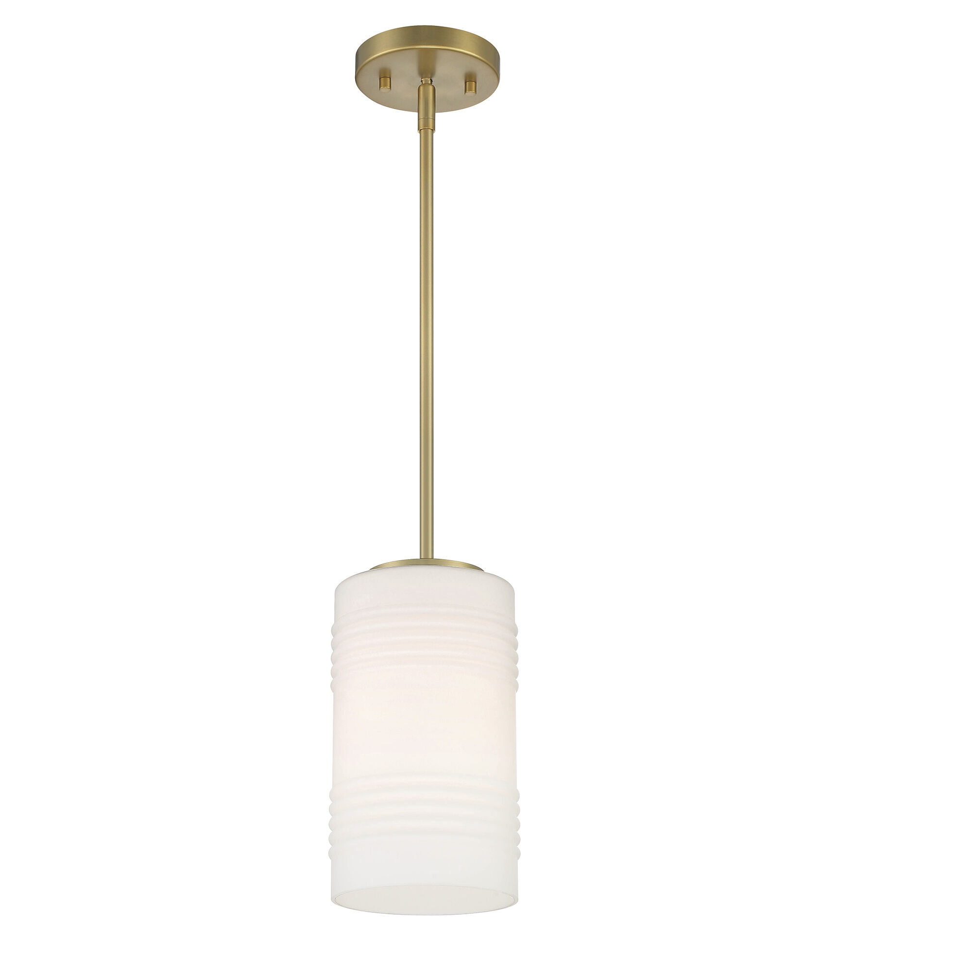 Leavenworth 1 Light 6 inch Brushed Gold Semi-Flush Convertible Ceiling Light